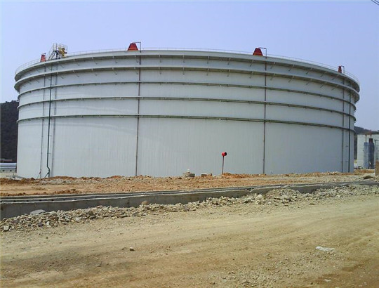 化工儲罐內壁噴鋅